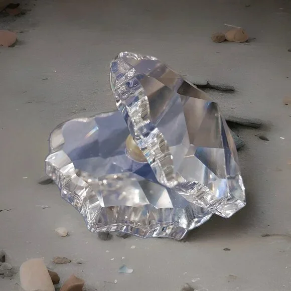 Swarovski Figurine Oyster Shell with Pearl - Picture 2 of 6